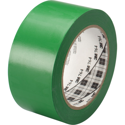 Ruban en vinyle pour travaux g&eacute;n&eacute;raux 764, 25,4 mm (1") la x 32,9 m (108') lo, 5 mils, Vert Ottawa Fastener Supply