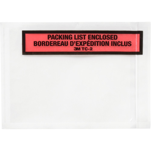 Packing List Envelope, 5-1/2" L x 4-1/2" W, Endloading Style Ottawa Fastener Supply