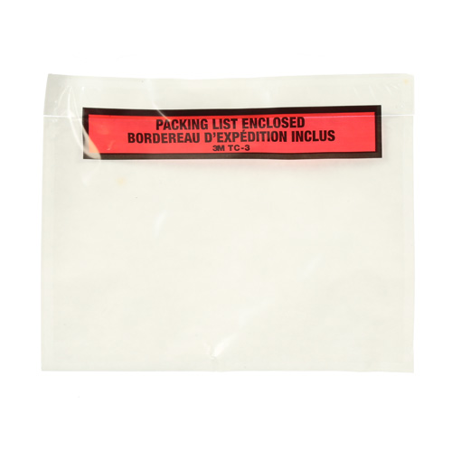 Packing List Envelope, 7" L x 5" W, Endloading Style Ottawa Fastener Supply