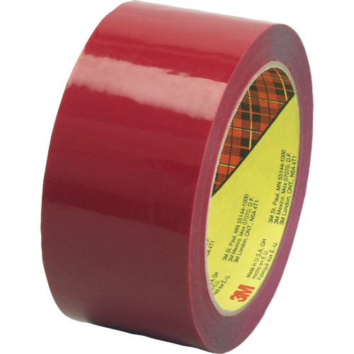 Scotch&reg; Box Sealing Tape 373, Hot Melt Adhesive, 2.5 mils, 36 mm (1-1/2") x 50 m (164') Ottawa Fastener Supply