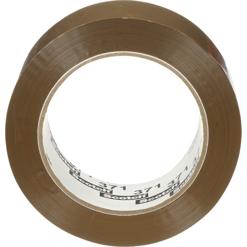 Scotch&reg; Box Sealing Tape 371, Hot Melt Adhesive, 1.9 mils, 48 mm (2") x 100 m (328') Ottawa Fastener Supply