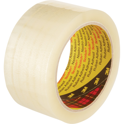 Scotch&reg; Box Sealing Tape 371, Hot Melt Adhesive, 1.9 mils, 48 mm (2") x 100 m (328') Ottawa Fastener Supply