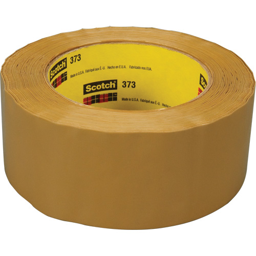 Scotch&reg; Box Sealing Tape 373, Hot Melt Adhesive, 2.5 mils, 48 mm (2") x 914 m (2998') Ottawa Fastener Supply
