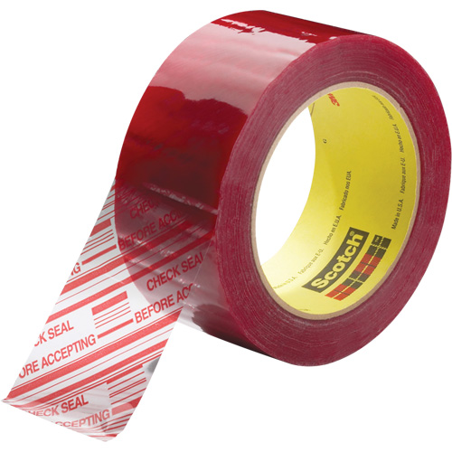 Scotch&reg; Security Message Box Sealing Tape 3779, Acrylic Adhesive, 1.8 mils, 48 mm (2") x 914 m (2998') Ottawa Fastener Supply