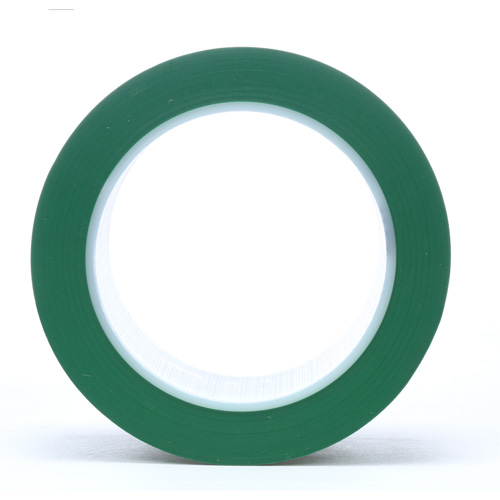 471 Vinyl Tape, 50.8 mm (2") W x 32.9 m (108') L, 5.2 mils, Green Ottawa Fastener Supply