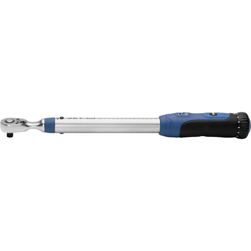 Super Heavy-Duty Torque Wrench, Click, 3/8" Square Drive, 15 - 75 lbf. Ft Ottawa Fastener Supply
