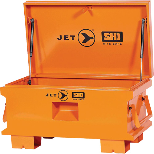 JSB-3219 Boîte de rangement d'outils de chantier pour usage tr&egrave;s intensif, 32-1/8" x 19" x 17-1/2", Acier, Orange Ottawa Fastener Supply