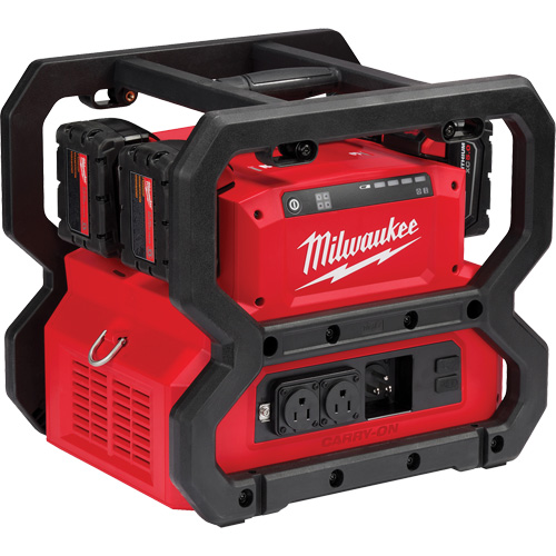 M18 Carry-On Power Supply, 1800 W/3600 W, Lithium Ion, 13-3/4" H x 12-1/4" W x 15" D, 28 lbs. Ottawa Fastener Supply
