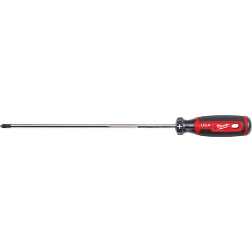 Tournevis Phillips, Tige de #2, Ronde, 363 mm lo, Prise en Coussin&eacute;e Ottawa Fastener Supply