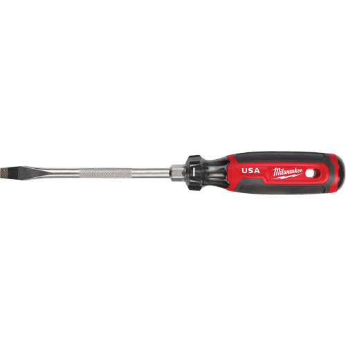 Tournevis &agrave; fente, Tige de 5/16", Ronde, 279 mm lo, Prise en Coussin&eacute;e Ottawa Fastener Supply