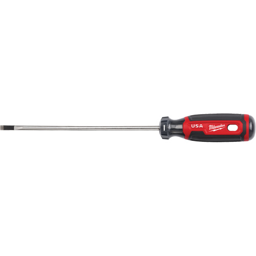 Tournevis d&eacute;b&eacute;niste, Tige de 3/16", Ronde, 254 mm lo, Prise en Coussin&eacute;e Ottawa Fastener Supply