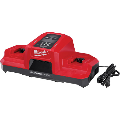 M18 Dual Bay Simultaneous Super Charger, 18 V, Lithium-Ion Ottawa Fastener Supply