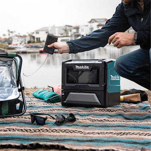 40V Max XGT Cordless Microwave Oven (Tool Only), 350 W/500 W, Black/Blue Ottawa Fastener Supply