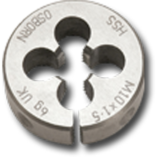 Round Die, 5/16"-22 Thread, High Speed Steel Ottawa Fastener Supply