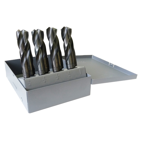 Reduced Shank Drill Bit Set, 5 Pieces, High Speed Steel Ottawa Fastener Supply