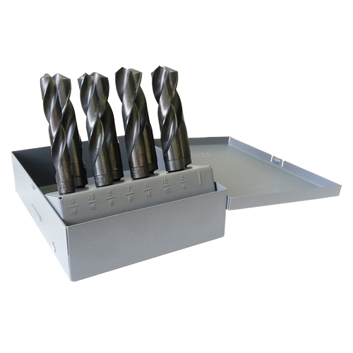 Jeu de forets &agrave; tige courte, 8 morceaux, Acier rapide Ottawa Fastener Supply