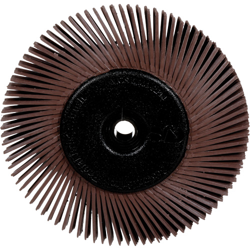 3M Radial Bristle Brushes for Bench Grinders, 36X Grit, 6" Dia