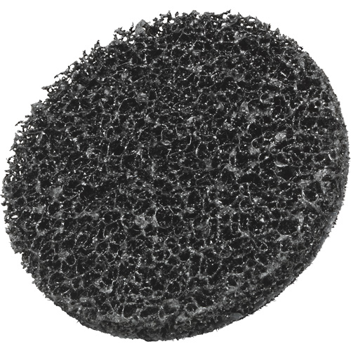 Disque de d&eacute;capage de rev&ecirc;tement Scotch-Brite Roloc, 3" dia., Grain Extra grossier, Carbure de silicium Ottawa Fastener Supply
