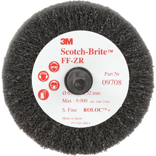 Scotch-Brite Cut & Polish Flap Brush, Aluminum Oxide, Fine Grit, 2-1/2" x 1-1/4" x 1/4" Ottawa Fastener Supply