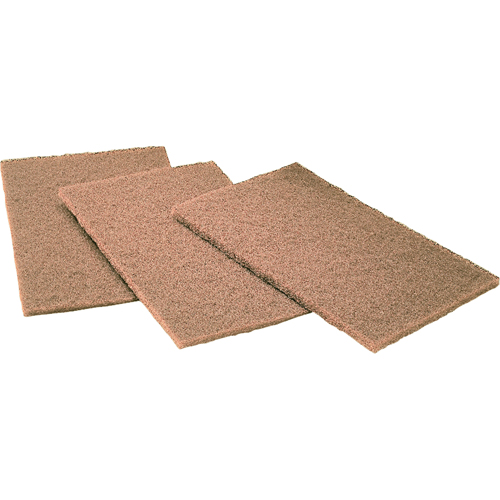 Scotch-Brite Hand Pads, Aluminum Oxide, 6" x 9", Coarse Grit Ottawa Fastener Supply