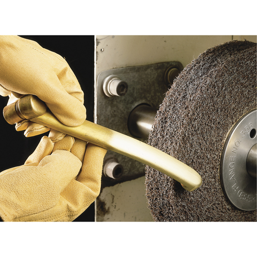 Meules de finition Scotch-Brite, 8" x 1", Arbre de 3" Ottawa Fastener Supply