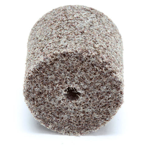 Scotch-Brite Cut & Polish Unitized Wheel, 1" x 1", 3/16"-7 Arbor, Medium Grit, Aluminum Oxide Ottawa Fastener Supply