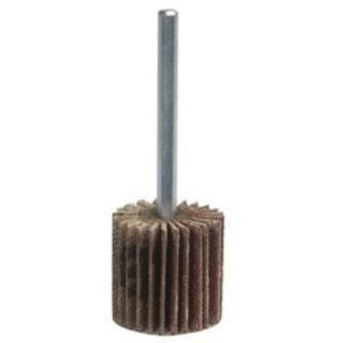 Grind-O-Flex Mini Mounted Flap Wheel, Aluminum Oxide, 120 Grit, 2" x 1" x 1/4" Ottawa Fastener Supply