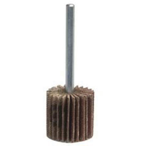 Grind-O-Flex Mini Mounted Flap Wheel, Aluminum Oxide, 180 Grit, 3" x 1" x 1/4" Ottawa Fastener Supply