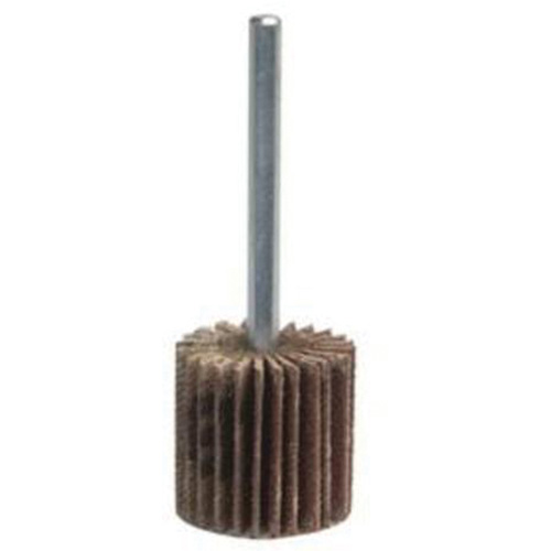Grind-O-Flex Mini Mounted Flap Wheel, Aluminum Oxide, 240 Grit, 2" x 1/2" x 1/4" Ottawa Fastener Supply