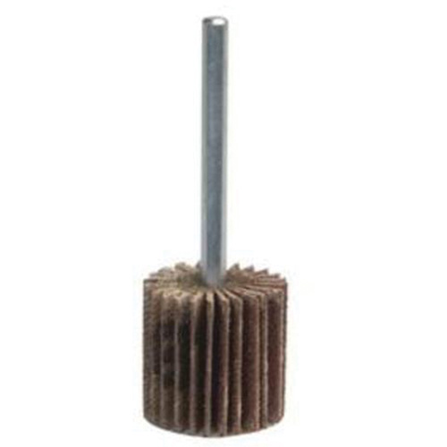 Grind-O-Flex Mini Mounted Flap Wheel, Aluminum Oxide, 320 Grit, 2" x 1/2" x 1/4" Ottawa Fastener Supply
