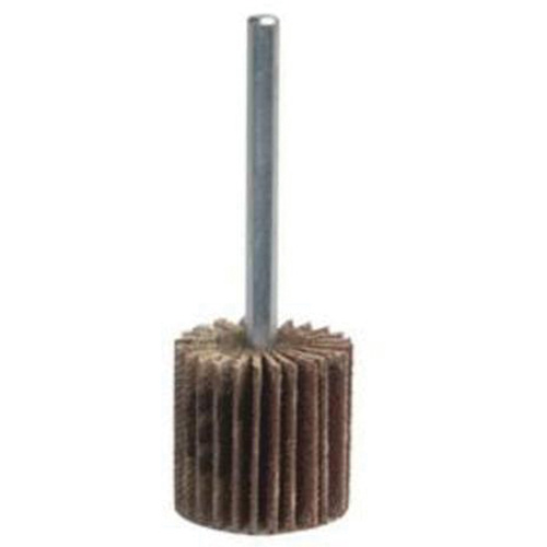 Super Finish Mini Flap Wheel, Aluminum Oxide, 80 Grit, 1-3/4" x 1/2" x 1/4" Ottawa Fastener Supply