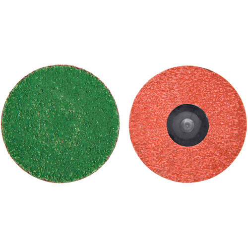 Disque de toile &agrave; changement rapide Zirc Plus, 3" dia., Grain 120, Alumine de zirconium Ottawa Fastener Supply