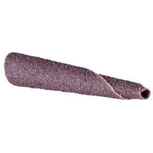 Cartouche de bande abrasive conique ALO, 320 Grain, 5/16" dia., Oxyde d'aluminium, 1-1/2" lo, 1/4" Dimension de l'arbre Ottawa Fastener Supply