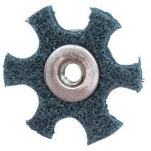 Abrasotex Surface Preparation Star, 3" Dia., Very Fine Grit, Aluminum Oxide Ottawa Fastener Supply