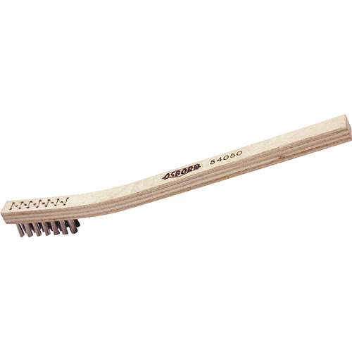 Small Cleaning Scratch Brush, Stainless Steel, 3" x 7" Wire Rows, 7-1/2" Long Ottawa Fastener Supply