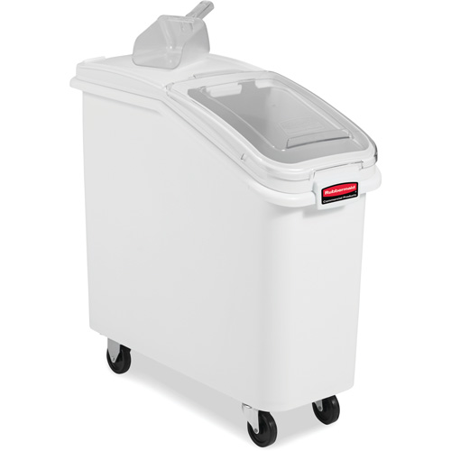 Mobile Ingredient Bins with Sliding Lid, 2.75 cu. ft. Capacity, 28" H x 13-13/100" W x 29-1/4" D Ottawa Fastener Supply