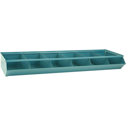 Bacs sectionnels superposables, Cap. 100 lb, 37" la x 12" p x 4-1/2" h, Bleu Ottawa Fastener Supply