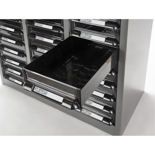 KPC-300 Parts Cabinet, Galvanized Steel, 60 Drawers, 21-3/10" x 10-2/5" x 36-9/10", Grey Ottawa Fastener Supply