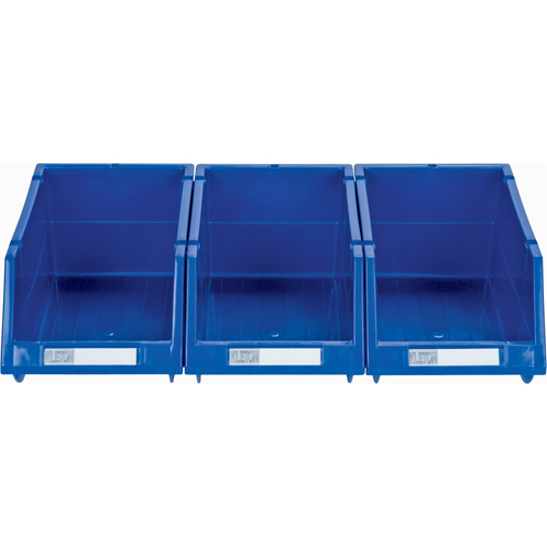 Stack & Hang Bin, 4-13/16" W x 3-3/16" H x 7-1/8" D, Blue Ottawa Fastener Supply