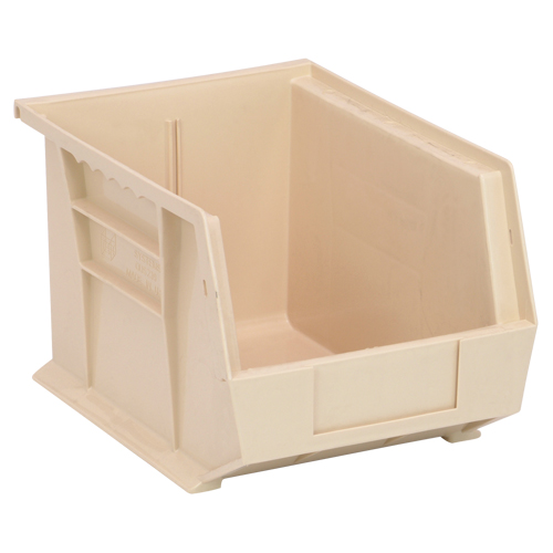 Ultra Stack & Hang Bin, 8-1/4" W x 7" H x 10-3/4" D, Ivory Ottawa Fastener Supply