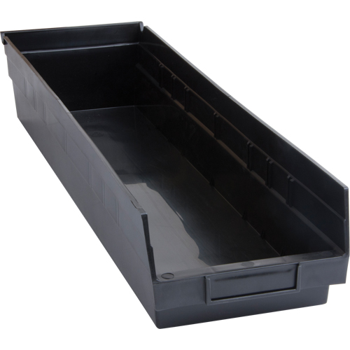 Recycled Shelf Bins, 6-5/8" W x 23-5/8" D x 4" H, 50 lbs. Capacity Ottawa Fastener Supply