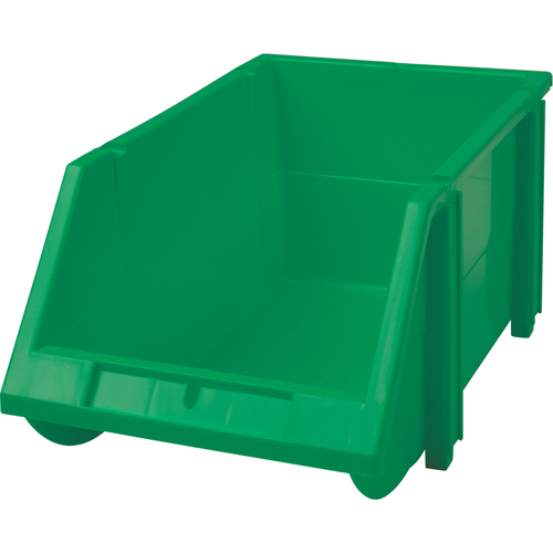 Stack & Hang Bin, 5-7/8" W x 4-11/16" H x 9-13/16" D, Green Ottawa Fastener Supply