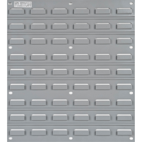 Metal Louvered Panel Bin Support Rack, 16 Bins, 18" W x 1/8" D x 19" H Ottawa Fastener Supply