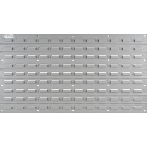 Metal Louvered Panel Bin Support Rack, 32 Bins, 36" W x 1/8" D x 19" H Ottawa Fastener Supply