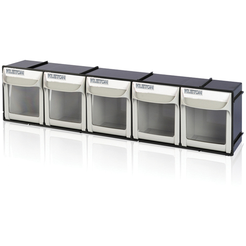 Heavy-Duty Tilt Bin, 23-1/2" W x 4" D x 5-7/8" H, 5 Drawers Ottawa Fastener Supply