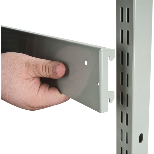 Servante mobile de bacs &agrave; plateaux inclinables - chariot seulement, &agrave; deux c&ocirc;t&eacute;s, 26-1/4" la x 22" p x 57-1/2" h Ottawa Fastener Supply