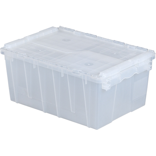 Contenants de distribution Flipak en plastique polypropyl&egrave;ne (PP), 21,8" x 15,2" x 9,3", Transparent Ottawa Fastener Supply