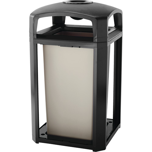 Landmark Series Classic Ash Tray & Waste Receptacle, Plastic, 50 US gal. Capacity, 46-1/2" Height Ottawa Fastener Supply