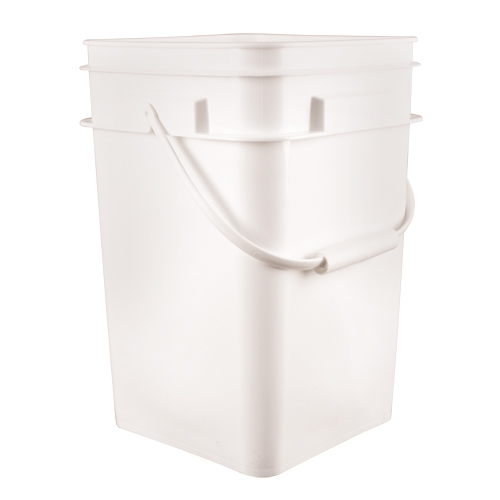 Seau carr&eacute;, Plastique, 4,25 gal. Ottawa Fastener Supply