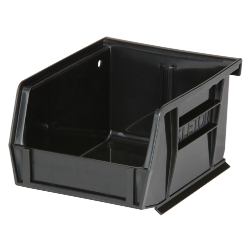 Stack & Hang Bin, 4-1/8" W x 3" H x 5-3/8" D, Black Ottawa Fastener Supply